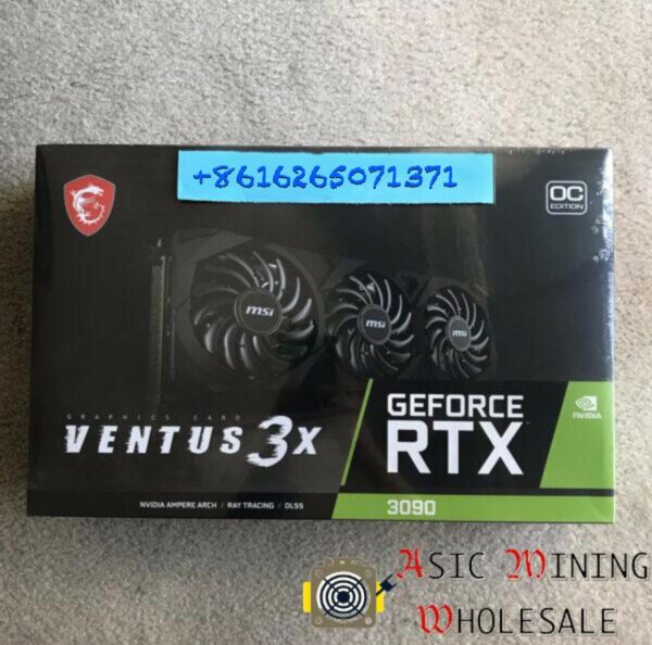 MSI GeForce RTX 3090 VENTUS 3X 24G