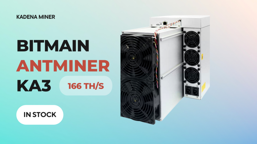 Bitmain Antminer KA3 miner